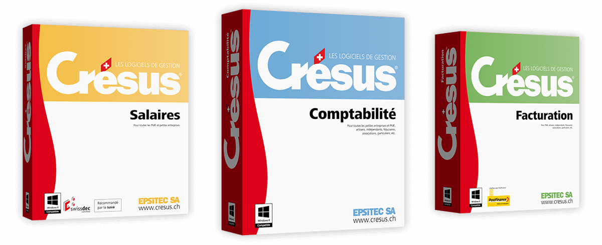 Crésus Salaires, Crésus Comptabilité, Crésus Salaires